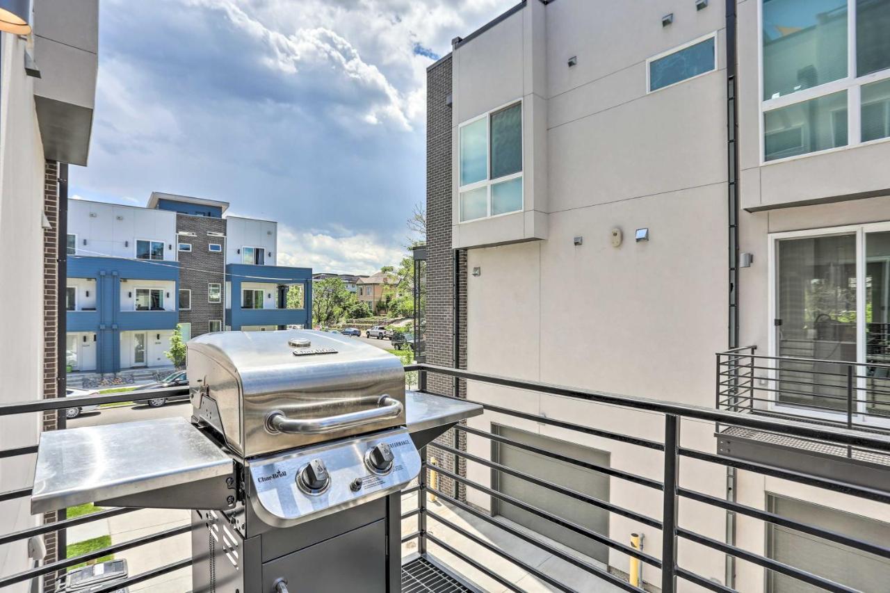 Trendy Denver Townhome - Walk To Mile High Stadium Exterior foto